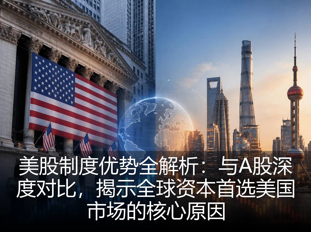 美股制度优势全解析：与A股深度对比，揭示全球资本首选美国市场的核心原因